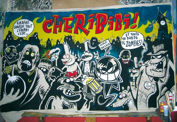 La fresque Chéribibi