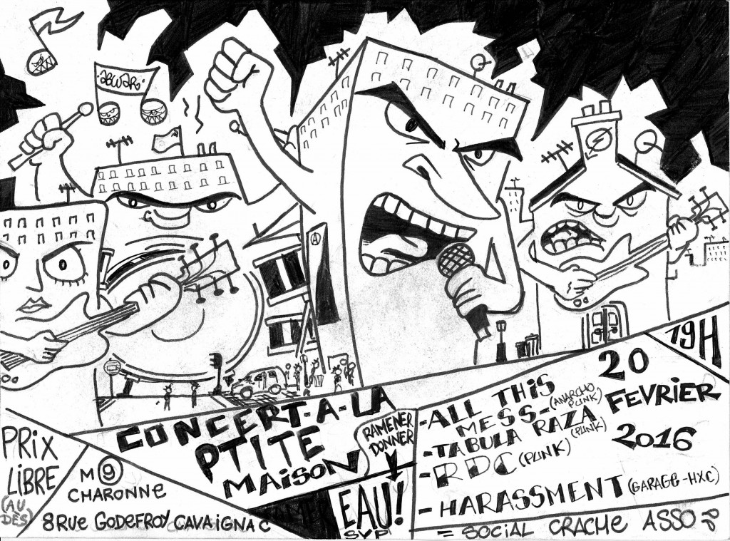 Flyer concert du 20 février 2016